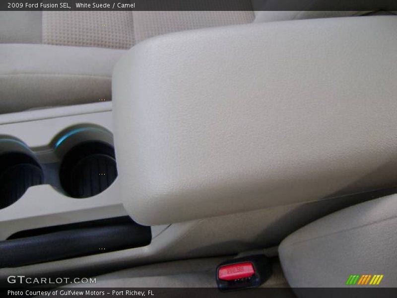 White Suede / Camel 2009 Ford Fusion SEL