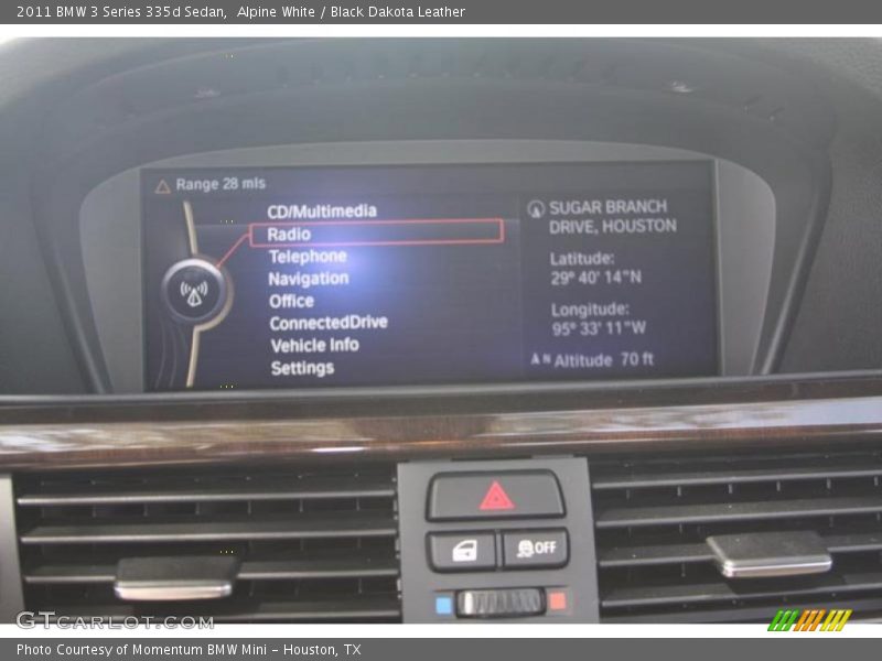 Alpine White / Black Dakota Leather 2011 BMW 3 Series 335d Sedan