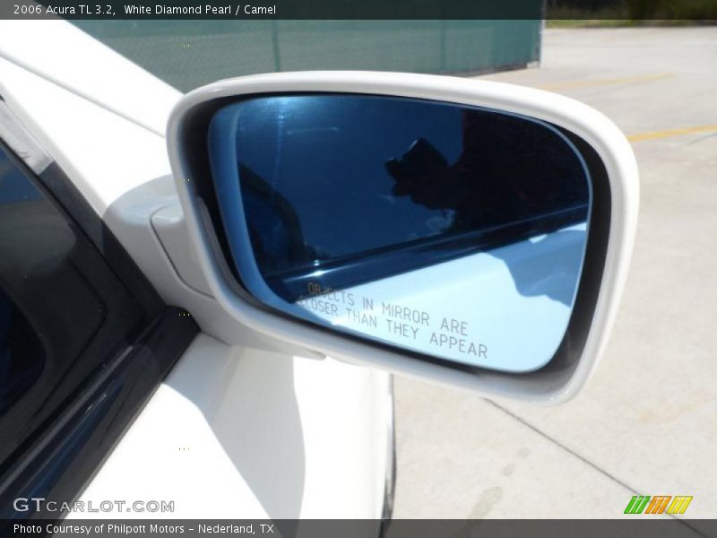 White Diamond Pearl / Camel 2006 Acura TL 3.2