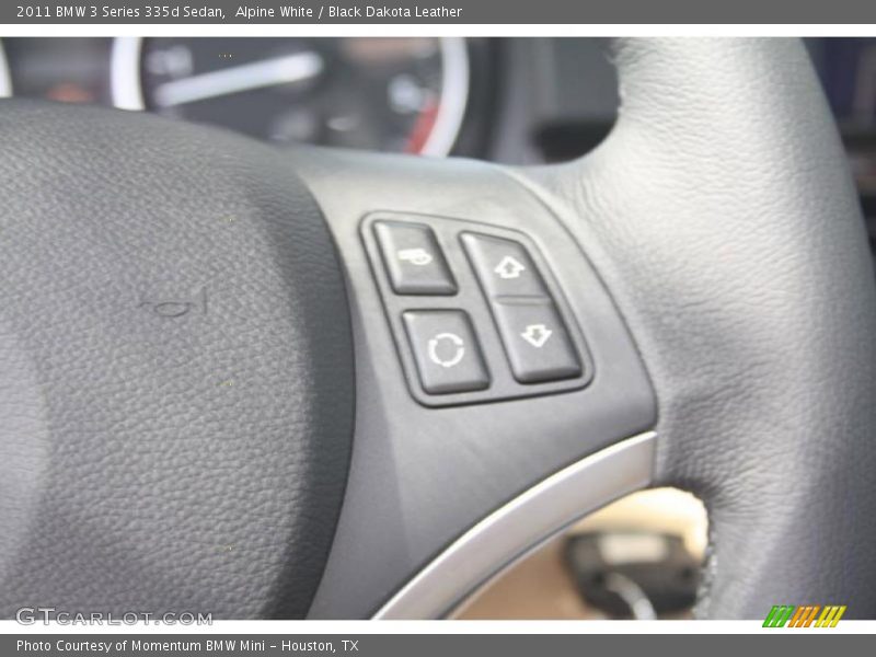 Alpine White / Black Dakota Leather 2011 BMW 3 Series 335d Sedan