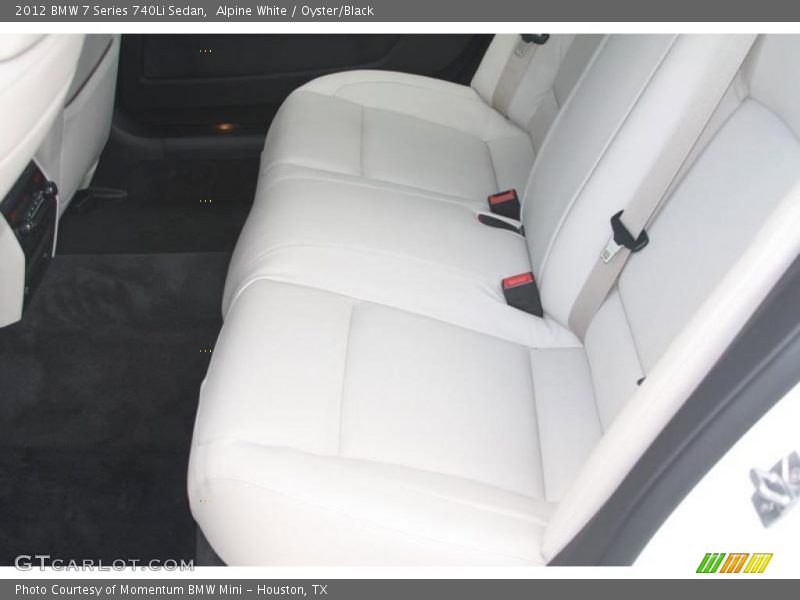 Alpine White / Oyster/Black 2012 BMW 7 Series 740Li Sedan