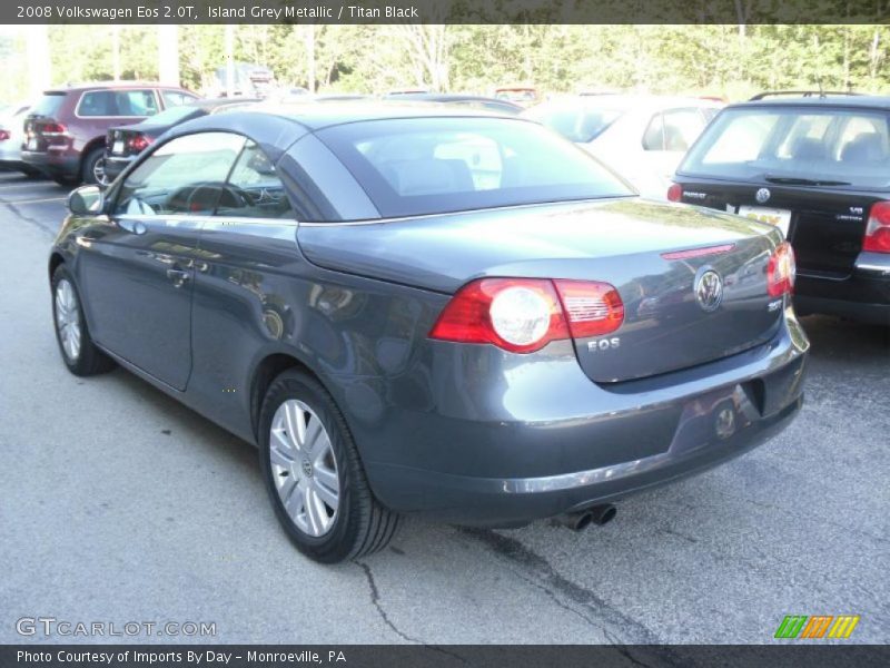 Island Grey Metallic / Titan Black 2008 Volkswagen Eos 2.0T