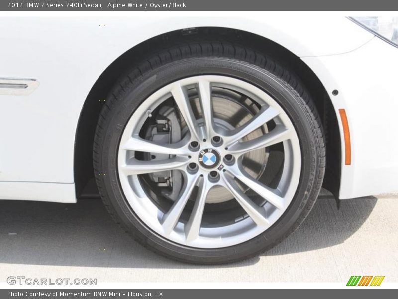  2012 7 Series 740Li Sedan Wheel