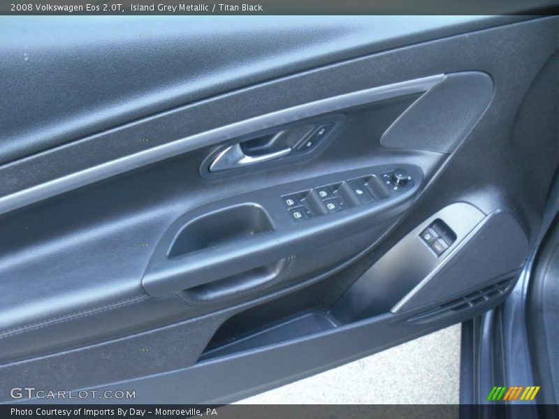 Island Grey Metallic / Titan Black 2008 Volkswagen Eos 2.0T