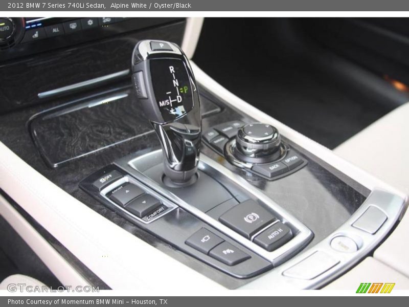 Alpine White / Oyster/Black 2012 BMW 7 Series 740Li Sedan