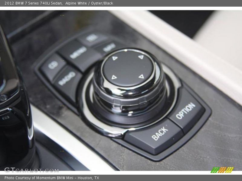 Alpine White / Oyster/Black 2012 BMW 7 Series 740Li Sedan