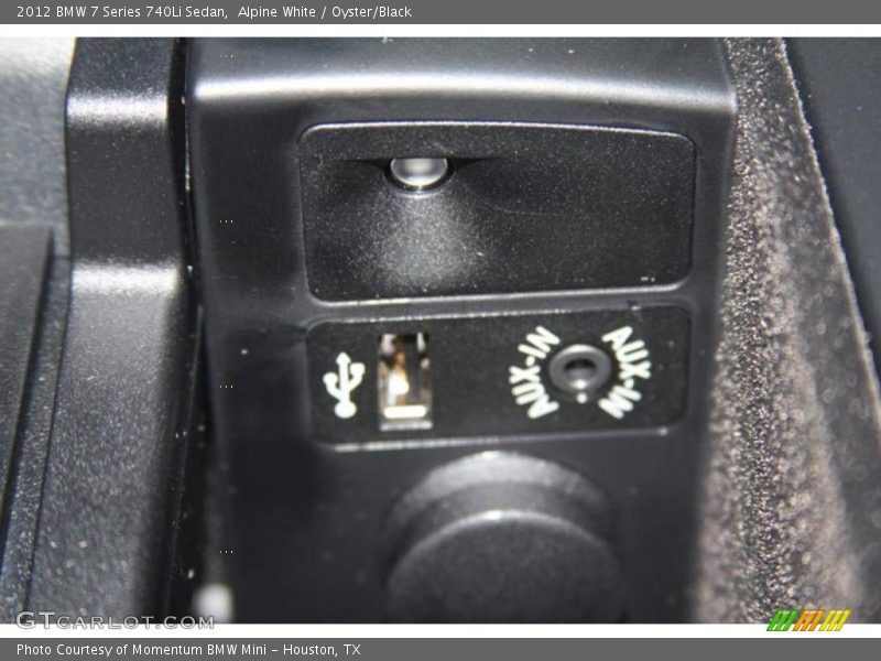 Alpine White / Oyster/Black 2012 BMW 7 Series 740Li Sedan