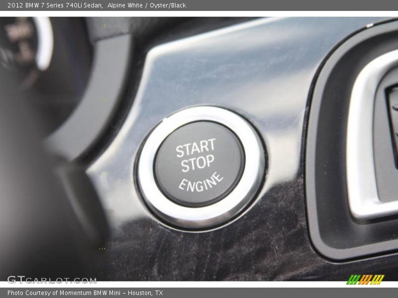 Alpine White / Oyster/Black 2012 BMW 7 Series 740Li Sedan