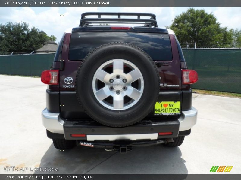Black Cherry Pearl / Dark Charcoal 2007 Toyota FJ Cruiser
