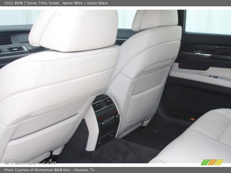 Alpine White / Oyster/Black 2012 BMW 7 Series 740Li Sedan