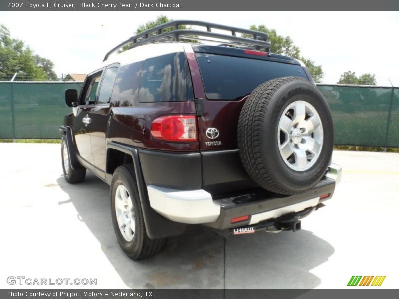 Black Cherry Pearl / Dark Charcoal 2007 Toyota FJ Cruiser