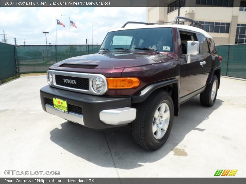 Black Cherry Pearl / Dark Charcoal 2007 Toyota FJ Cruiser