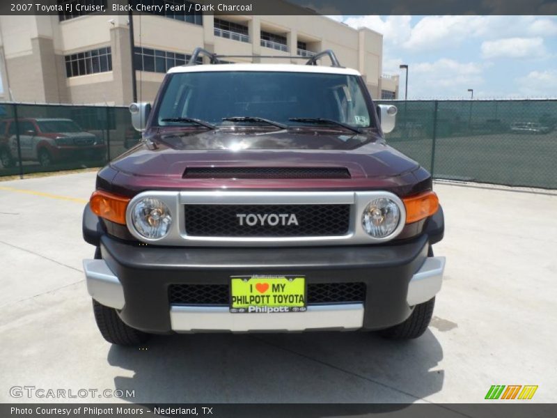 Black Cherry Pearl / Dark Charcoal 2007 Toyota FJ Cruiser