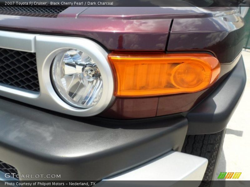 Black Cherry Pearl / Dark Charcoal 2007 Toyota FJ Cruiser