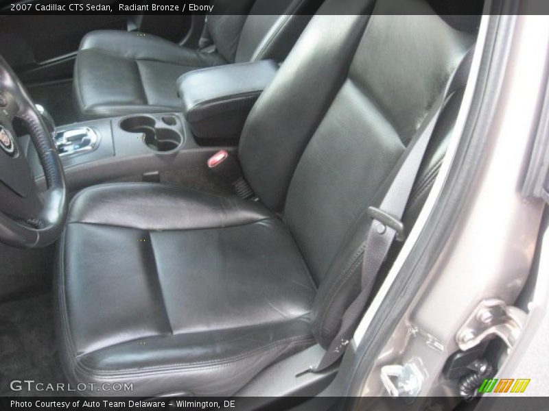 Radiant Bronze / Ebony 2007 Cadillac CTS Sedan