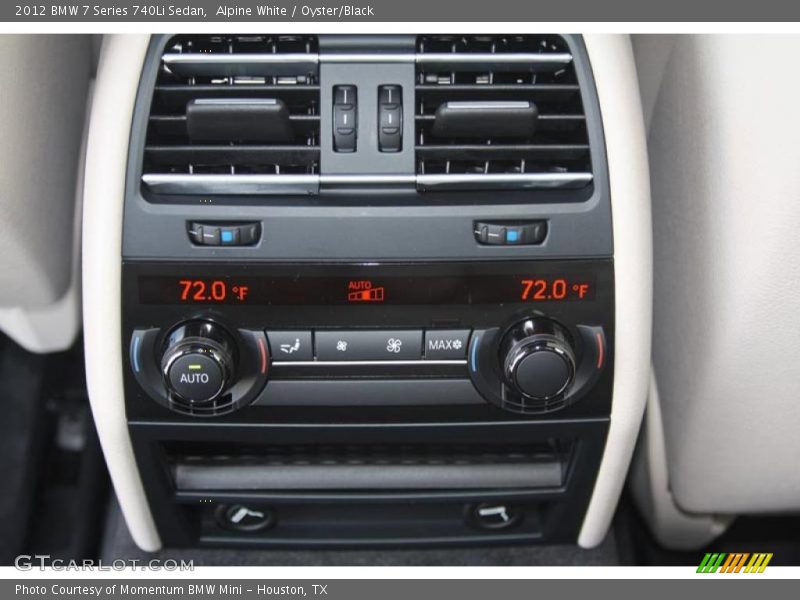 Alpine White / Oyster/Black 2012 BMW 7 Series 740Li Sedan