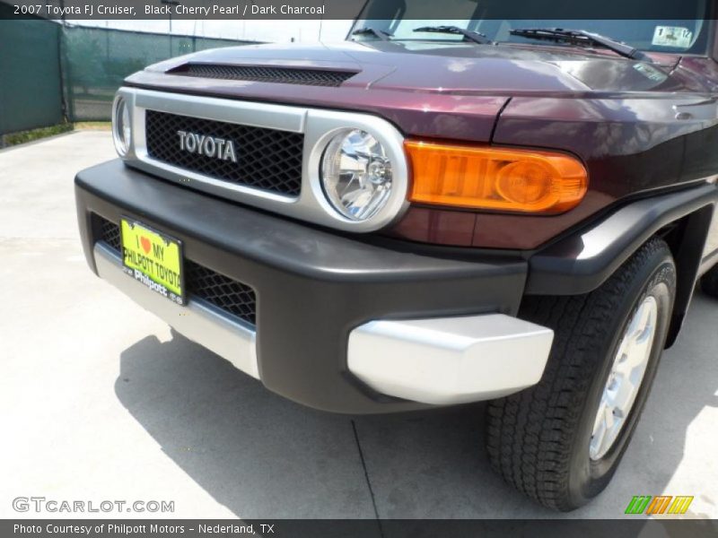 Black Cherry Pearl / Dark Charcoal 2007 Toyota FJ Cruiser
