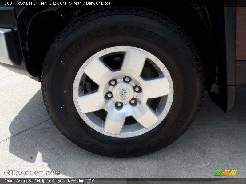 Black Cherry Pearl / Dark Charcoal 2007 Toyota FJ Cruiser