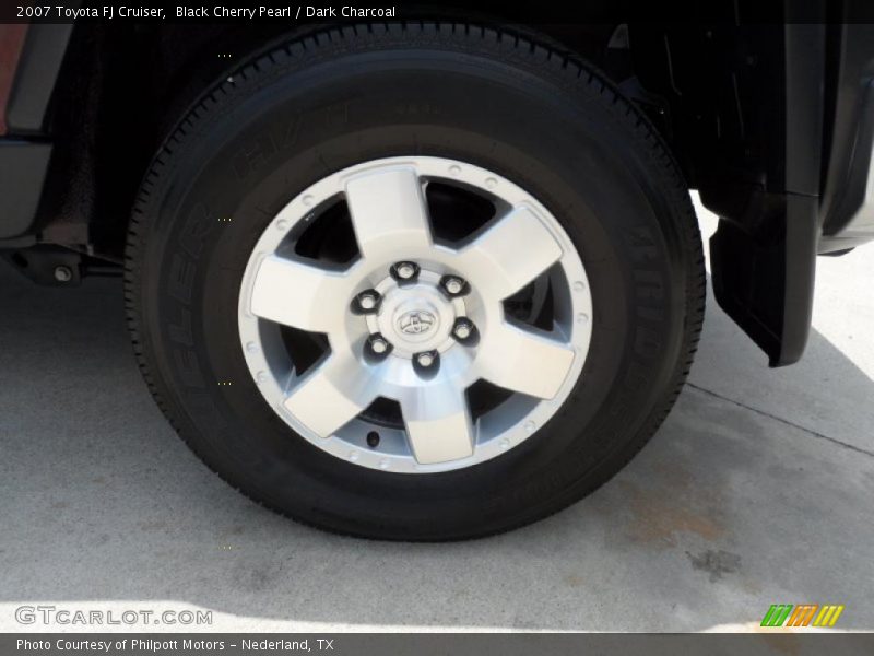 Black Cherry Pearl / Dark Charcoal 2007 Toyota FJ Cruiser