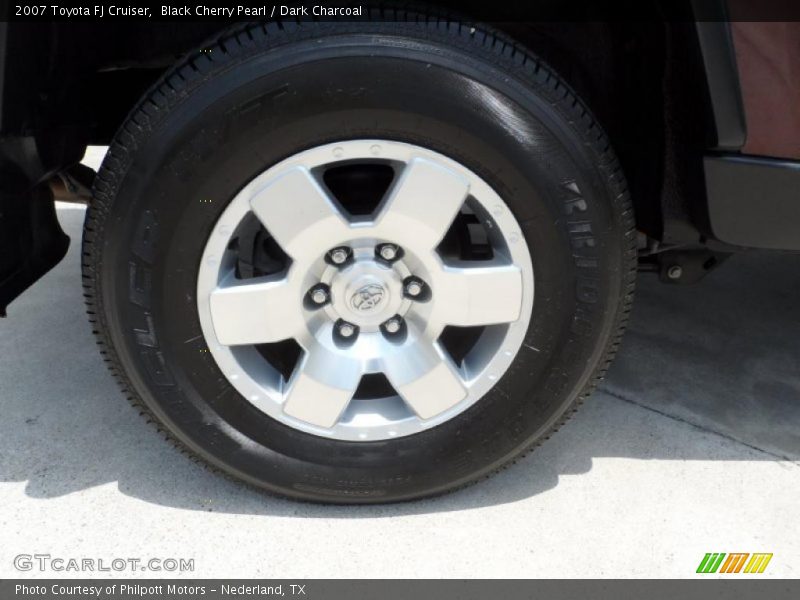 Black Cherry Pearl / Dark Charcoal 2007 Toyota FJ Cruiser