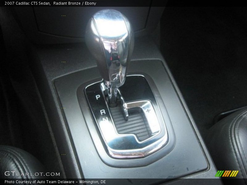 Radiant Bronze / Ebony 2007 Cadillac CTS Sedan