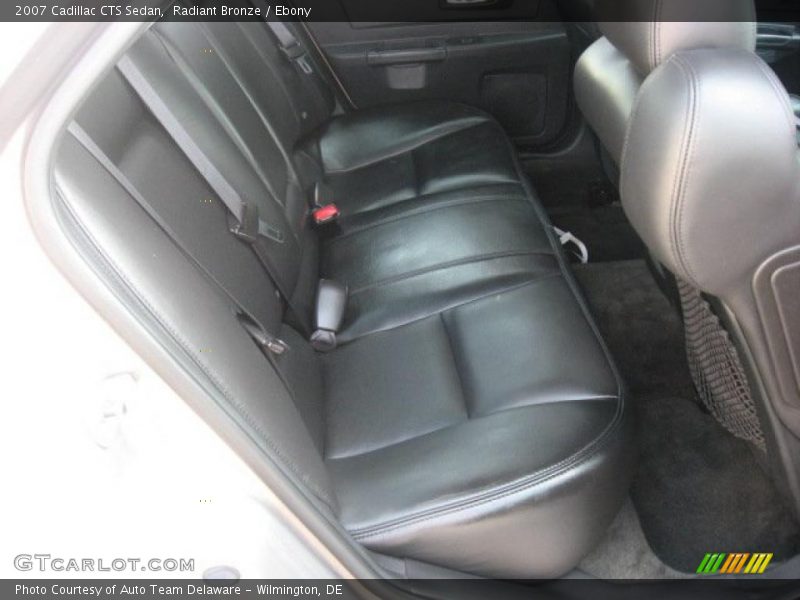 Radiant Bronze / Ebony 2007 Cadillac CTS Sedan