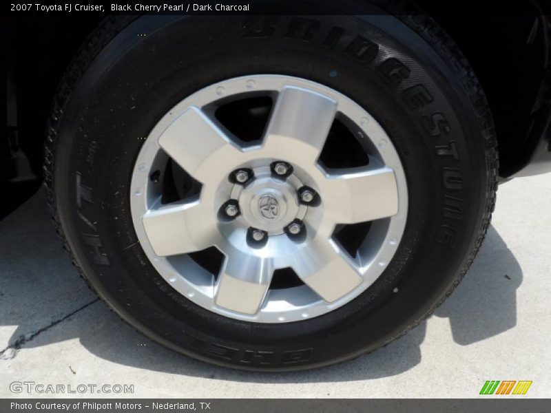 Black Cherry Pearl / Dark Charcoal 2007 Toyota FJ Cruiser