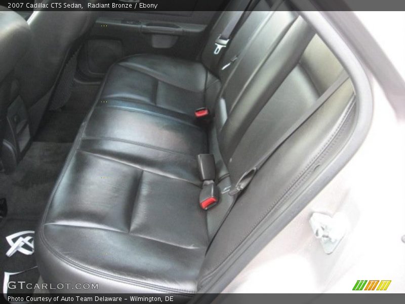 Radiant Bronze / Ebony 2007 Cadillac CTS Sedan