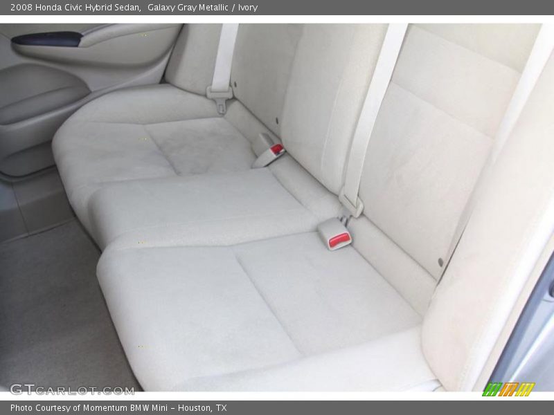 Galaxy Gray Metallic / Ivory 2008 Honda Civic Hybrid Sedan