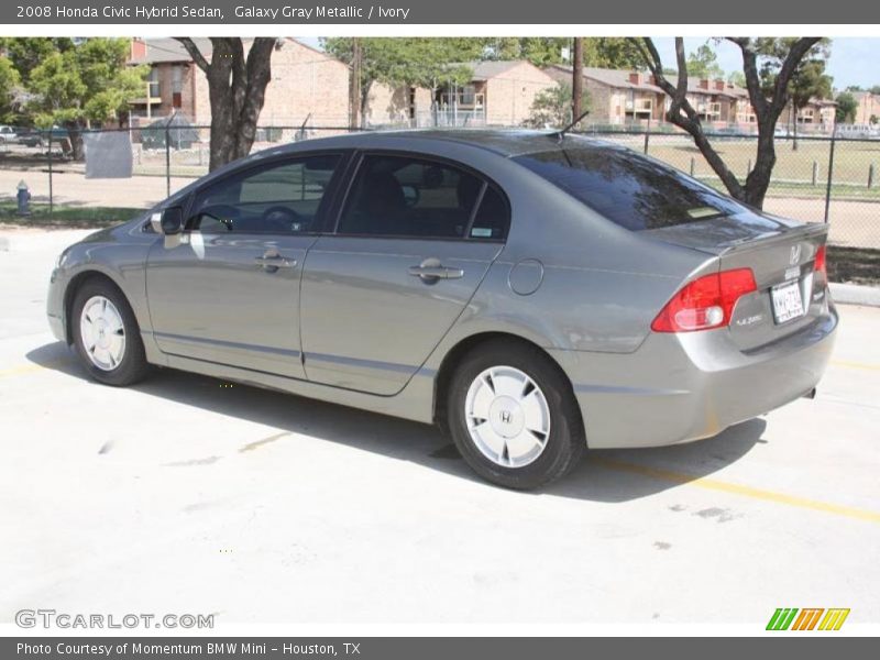 Galaxy Gray Metallic / Ivory 2008 Honda Civic Hybrid Sedan