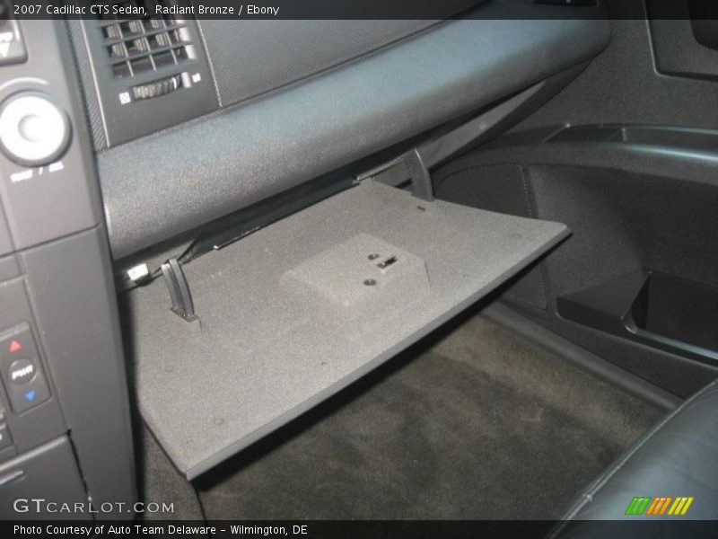 Radiant Bronze / Ebony 2007 Cadillac CTS Sedan