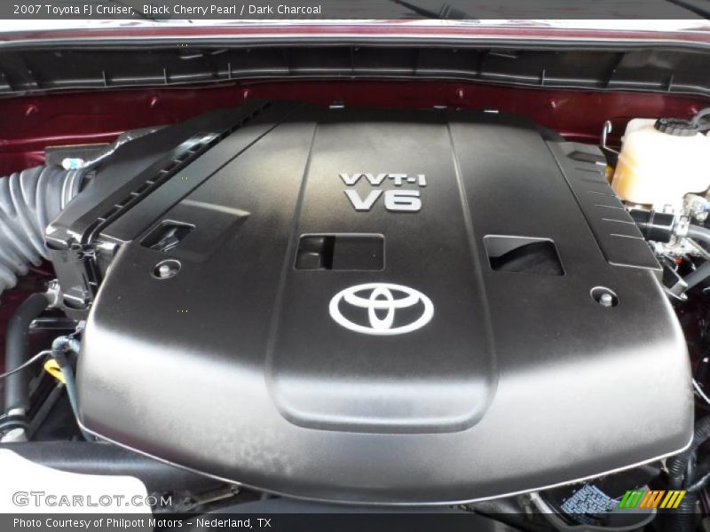 Black Cherry Pearl / Dark Charcoal 2007 Toyota FJ Cruiser