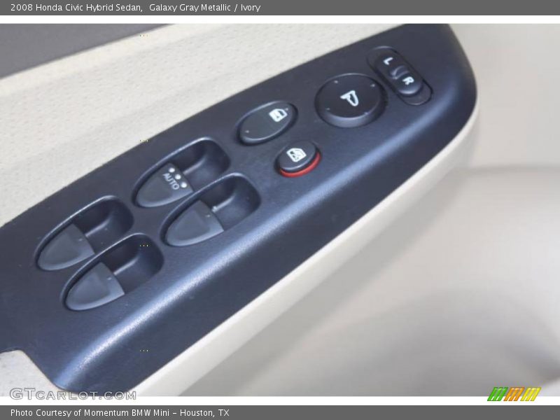 Galaxy Gray Metallic / Ivory 2008 Honda Civic Hybrid Sedan