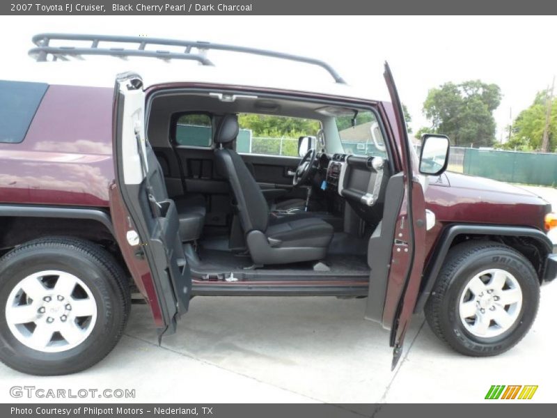Black Cherry Pearl / Dark Charcoal 2007 Toyota FJ Cruiser