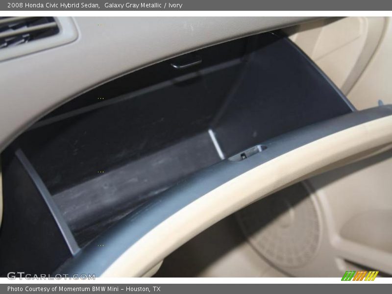 Galaxy Gray Metallic / Ivory 2008 Honda Civic Hybrid Sedan