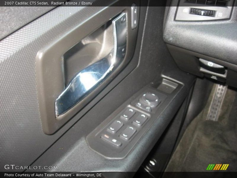 Radiant Bronze / Ebony 2007 Cadillac CTS Sedan