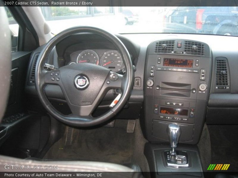 Radiant Bronze / Ebony 2007 Cadillac CTS Sedan