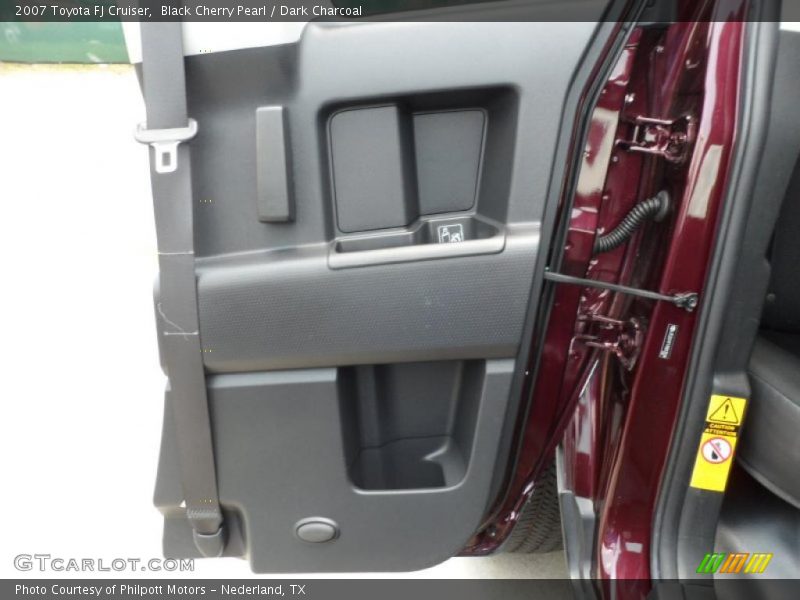 Black Cherry Pearl / Dark Charcoal 2007 Toyota FJ Cruiser