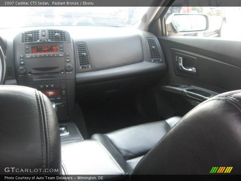 Radiant Bronze / Ebony 2007 Cadillac CTS Sedan