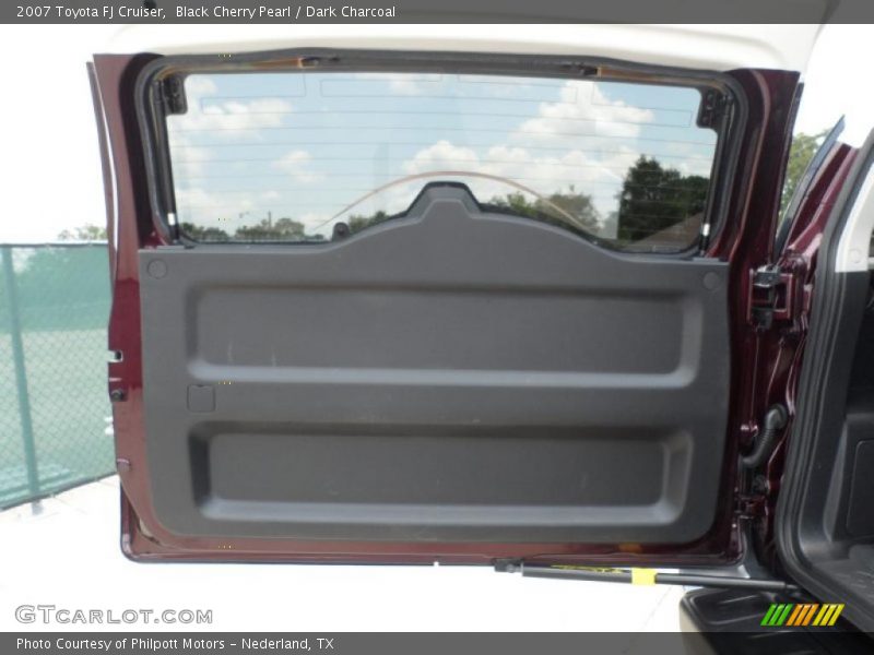 Black Cherry Pearl / Dark Charcoal 2007 Toyota FJ Cruiser