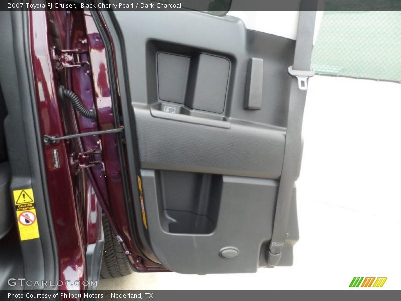 Black Cherry Pearl / Dark Charcoal 2007 Toyota FJ Cruiser