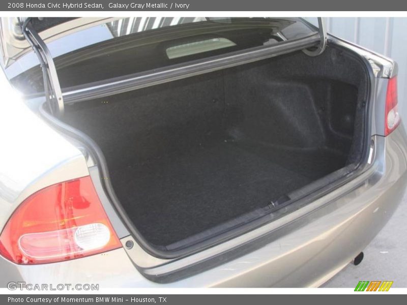 Galaxy Gray Metallic / Ivory 2008 Honda Civic Hybrid Sedan