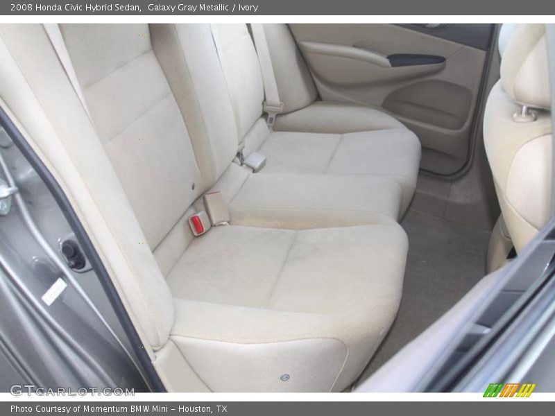 Galaxy Gray Metallic / Ivory 2008 Honda Civic Hybrid Sedan
