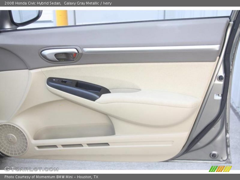 Galaxy Gray Metallic / Ivory 2008 Honda Civic Hybrid Sedan