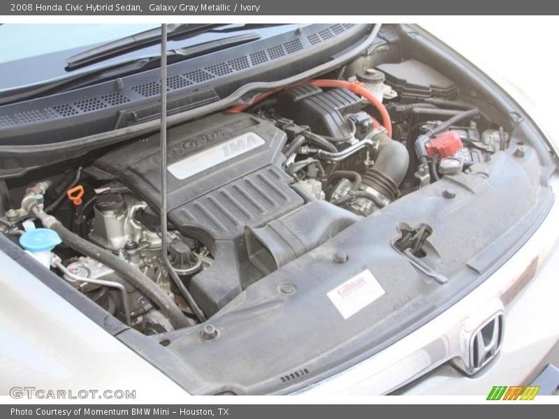 Galaxy Gray Metallic / Ivory 2008 Honda Civic Hybrid Sedan