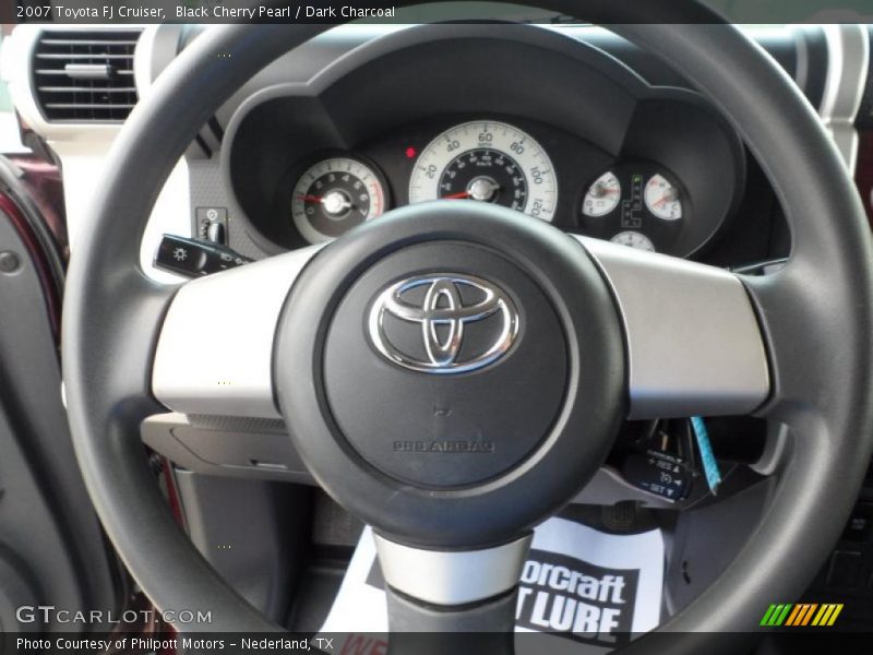 Black Cherry Pearl / Dark Charcoal 2007 Toyota FJ Cruiser