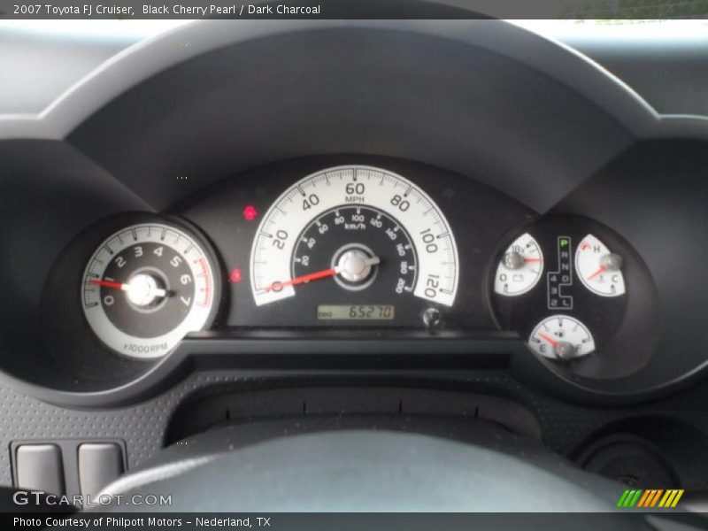 Black Cherry Pearl / Dark Charcoal 2007 Toyota FJ Cruiser