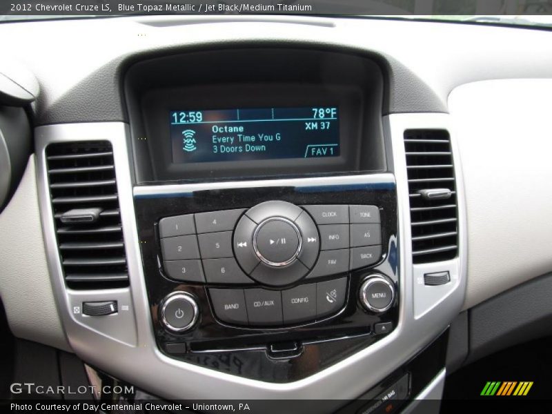 Controls of 2012 Cruze LS