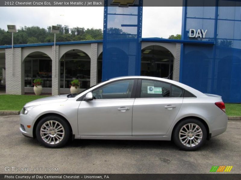 Silver Ice Metallic / Jet Black 2012 Chevrolet Cruze Eco