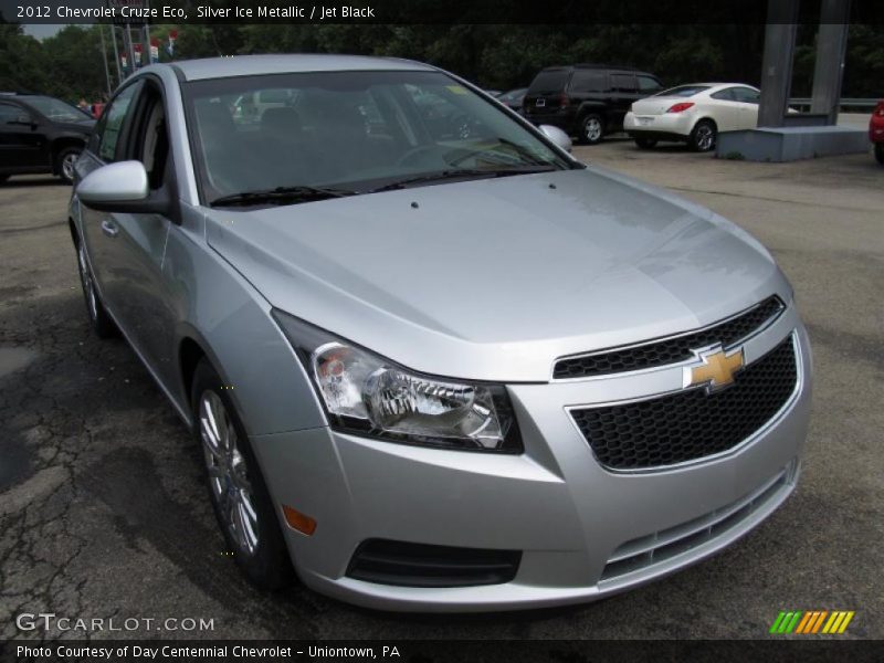 Silver Ice Metallic / Jet Black 2012 Chevrolet Cruze Eco